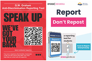 erase & anti-racism_poster and qr