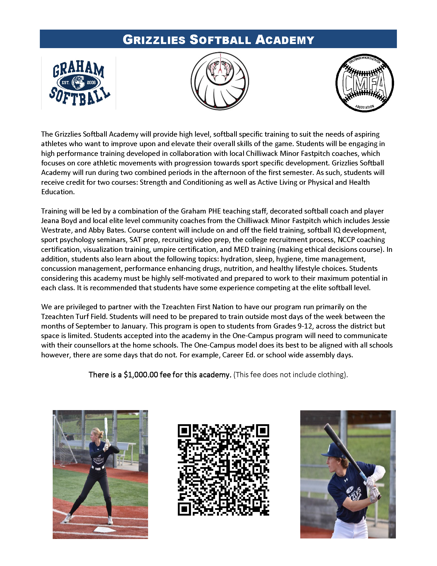 Grizzlies Softball Academy